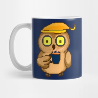 Night owl with a mug Mug